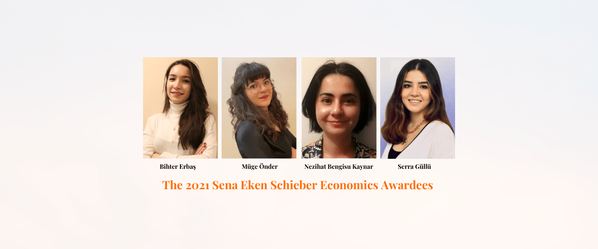 Sena Eken Schieber Economics Awardees!