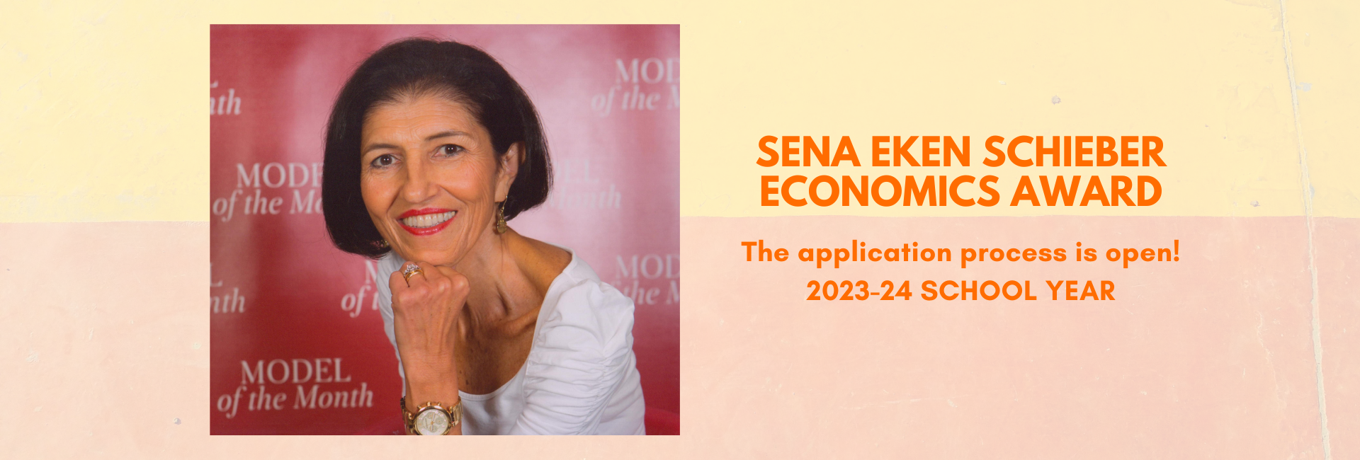 Sena Eken Schieber Economics Award 2023-24