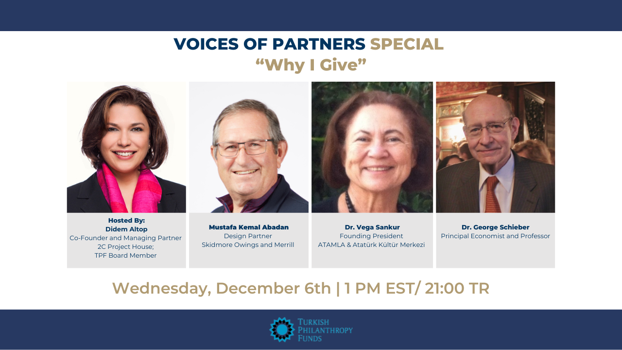 Voices of Partners “Why I Give” Webinar