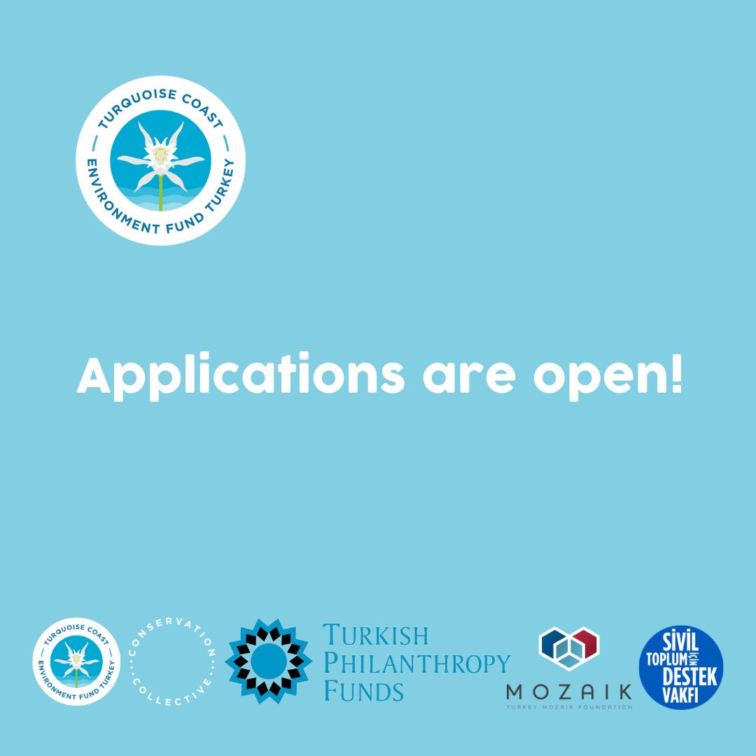 Turquoise Coast Environment Fund-Turkey 2023 applications are now open!
