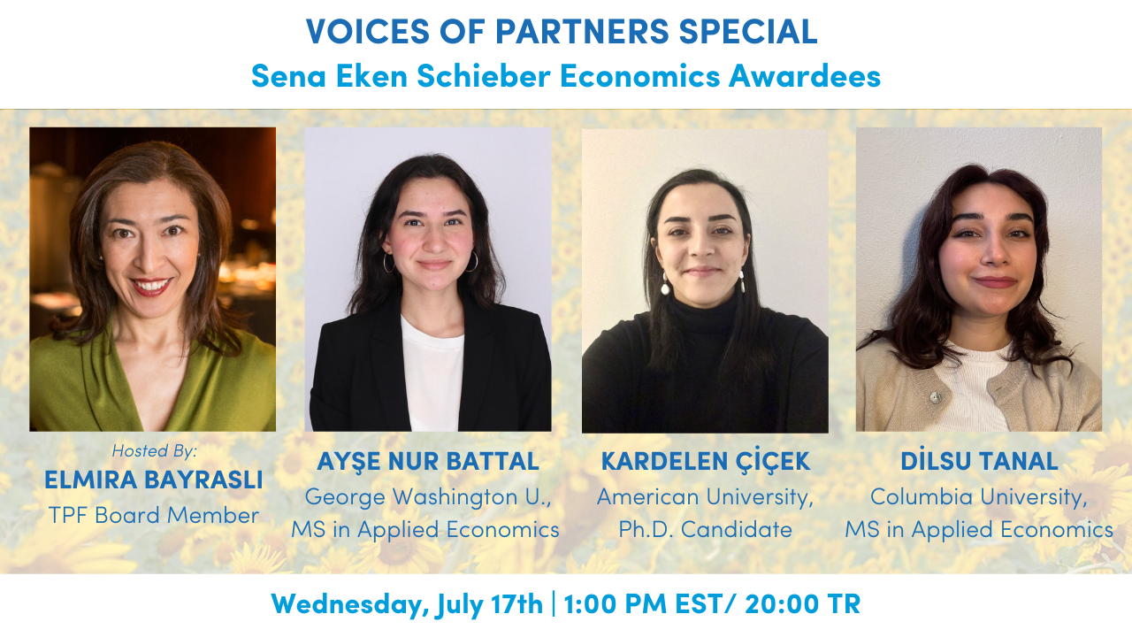 Voices of Partners Special – Sena Eken Schieber Economics Awardees